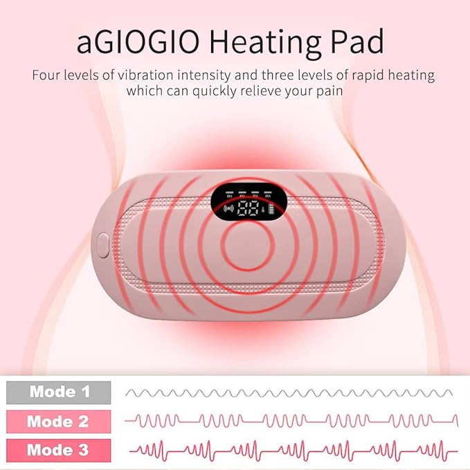 Upgraded Diuqs Period Heating Pad | Cramp Relief.