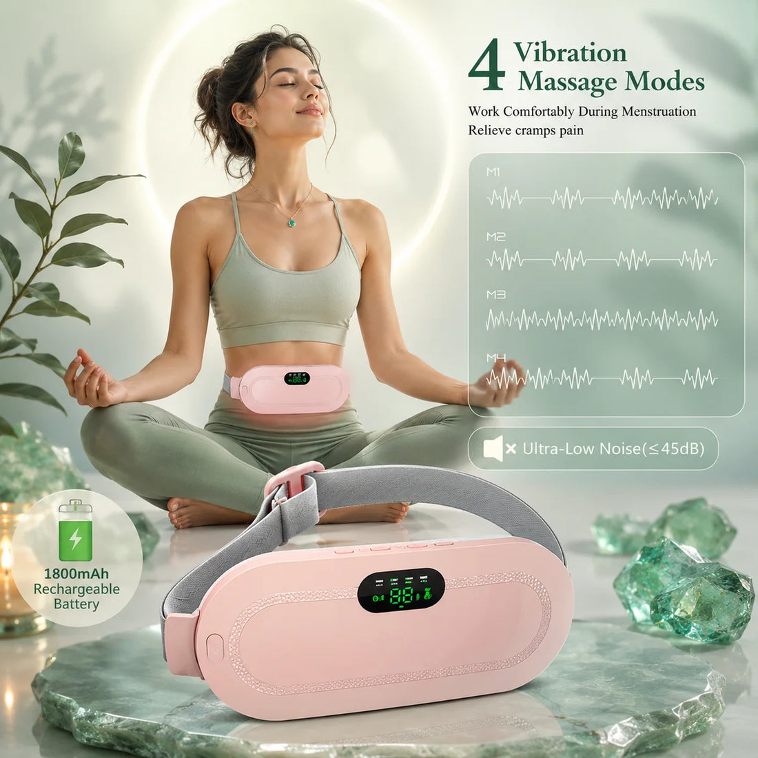 Upgraded Diuqs Period Heating Pad | Cramp Relief.